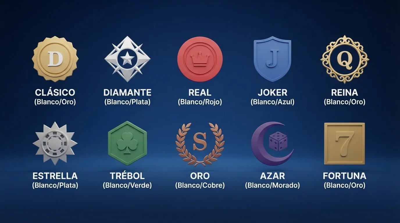Composición con los logotipos de los diez operadores comparados ordenados en dos filas de cinco, sobre un fondo azul oscuro corporativo