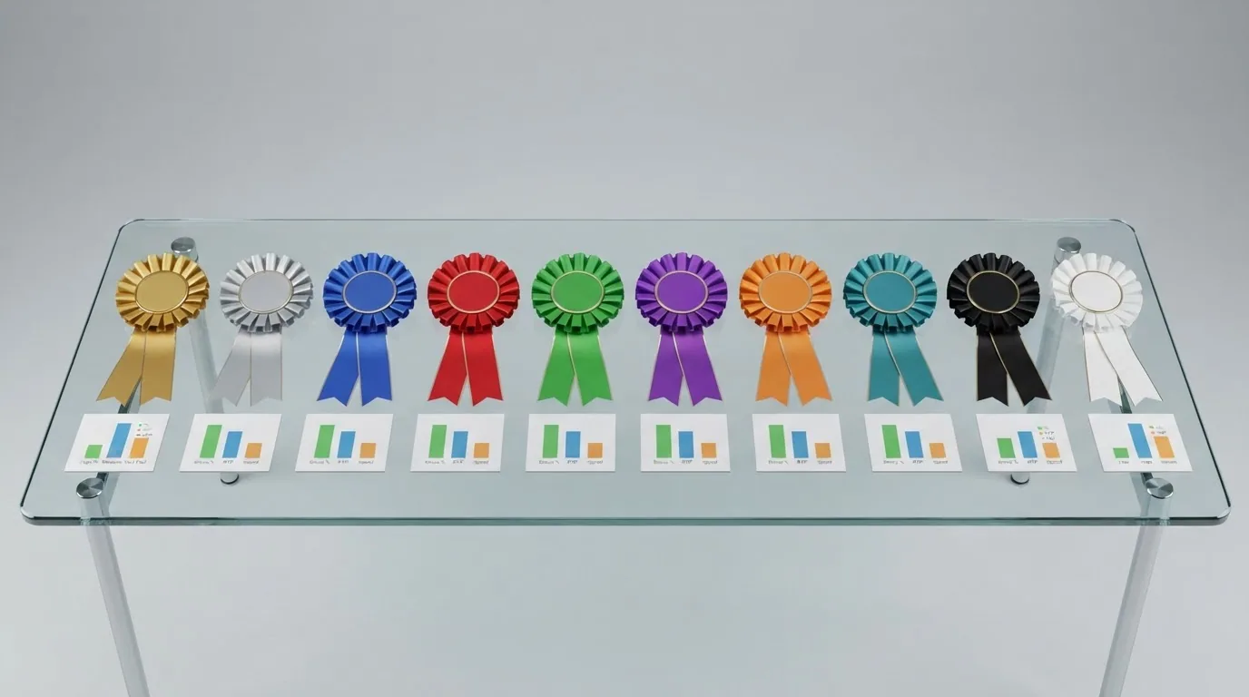 Tabla comparativa con los logotipos y datos clave de los diez operadores seleccionados, ordenados según los criterios de esta guía