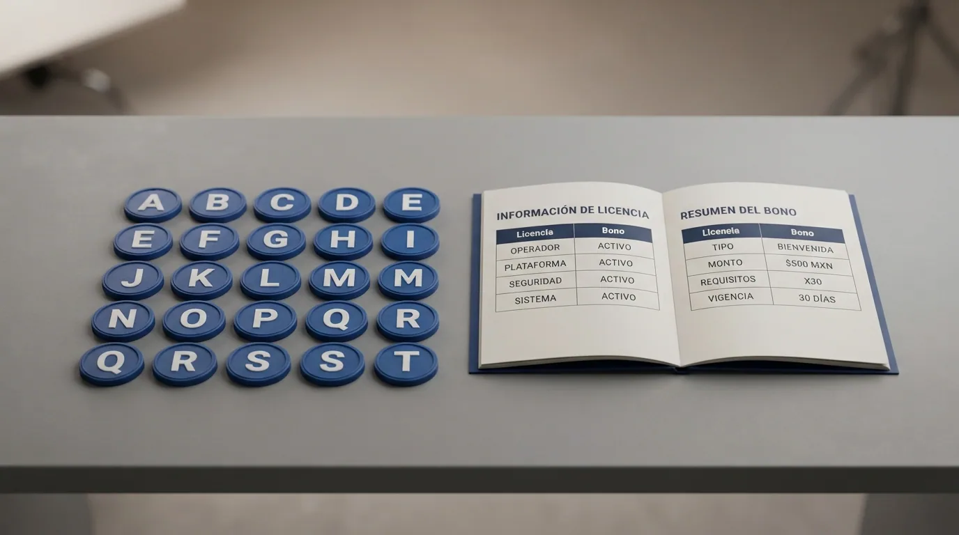 Captura parcial de la tabla comparativa con los logotipos de los operadores revisados y la columna de licencia DGOJ en verde
