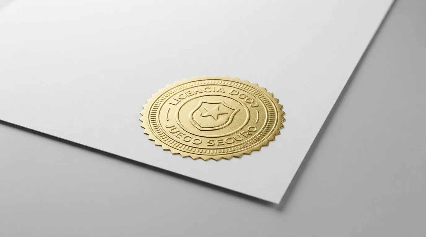 Logotipo de la DGOJ junto a una captura del registro público de operadores con licencia en ordenacionjuego.es