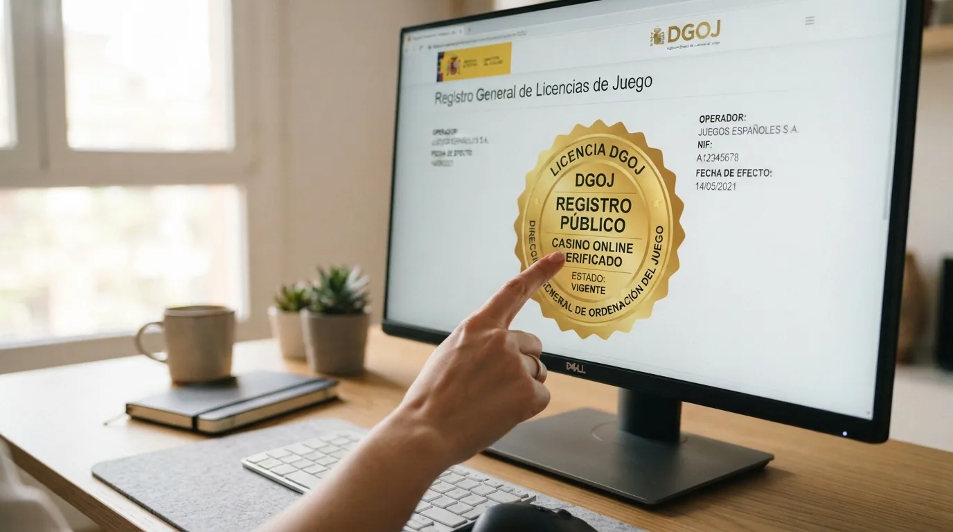 Captura de la página de ordenacionjuego.es con el resultado de una búsqueda de operador en el registro público de la DGOJ