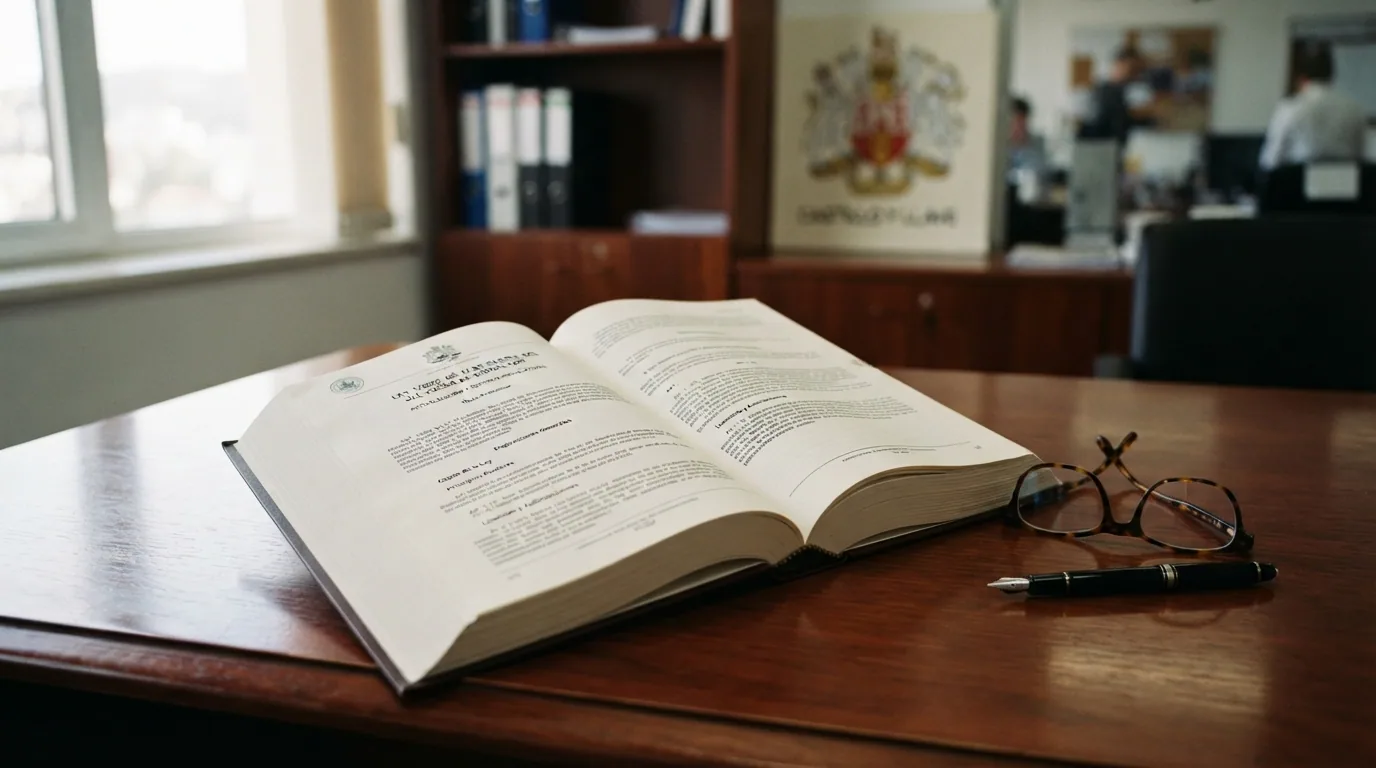 Documento oficial del Gambling Act 2025 sobre la mesa de la Gambling Division